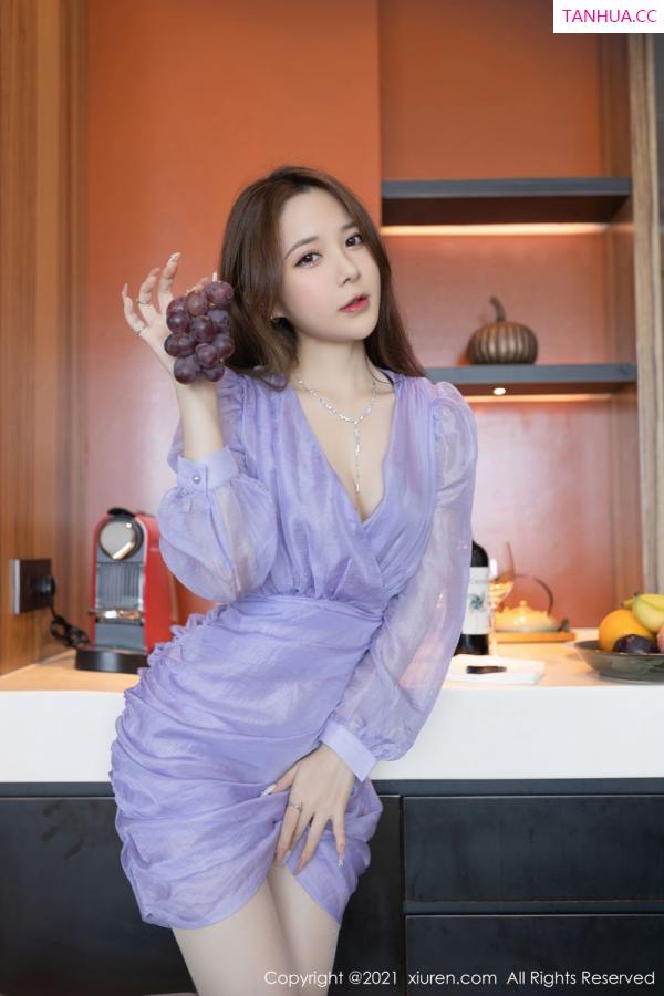 鱼子酱fish  完美女友鱼子酱 浪漫软弱情迷紫色第14张图片